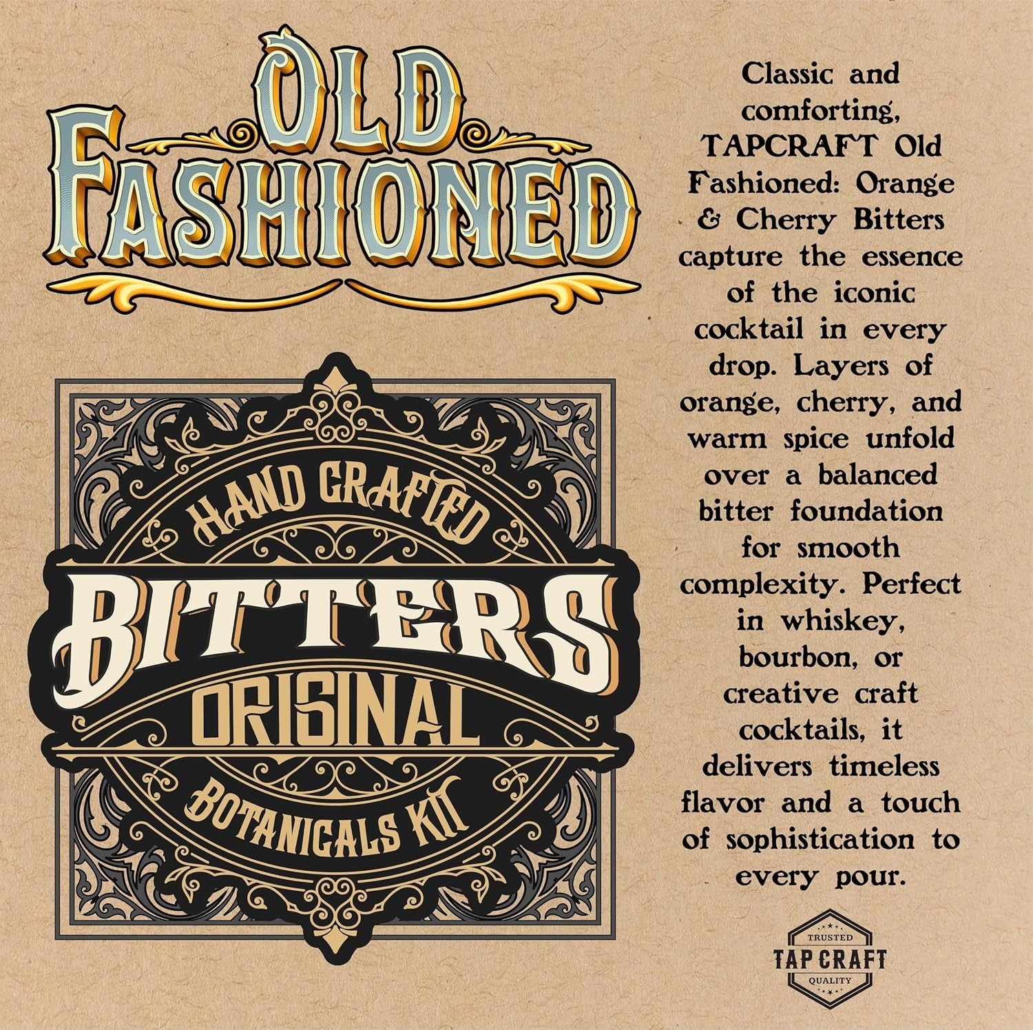 Old Fashioned Bitters Making Kit – DIY Orange and Cherry Bitters Kit for Home gallery