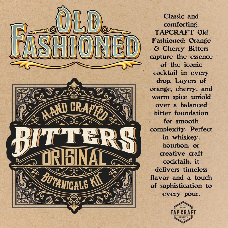 Old Fashioned Bitters Making Kit – DIY Orange and Cherry Bitters Kit for Home gallery