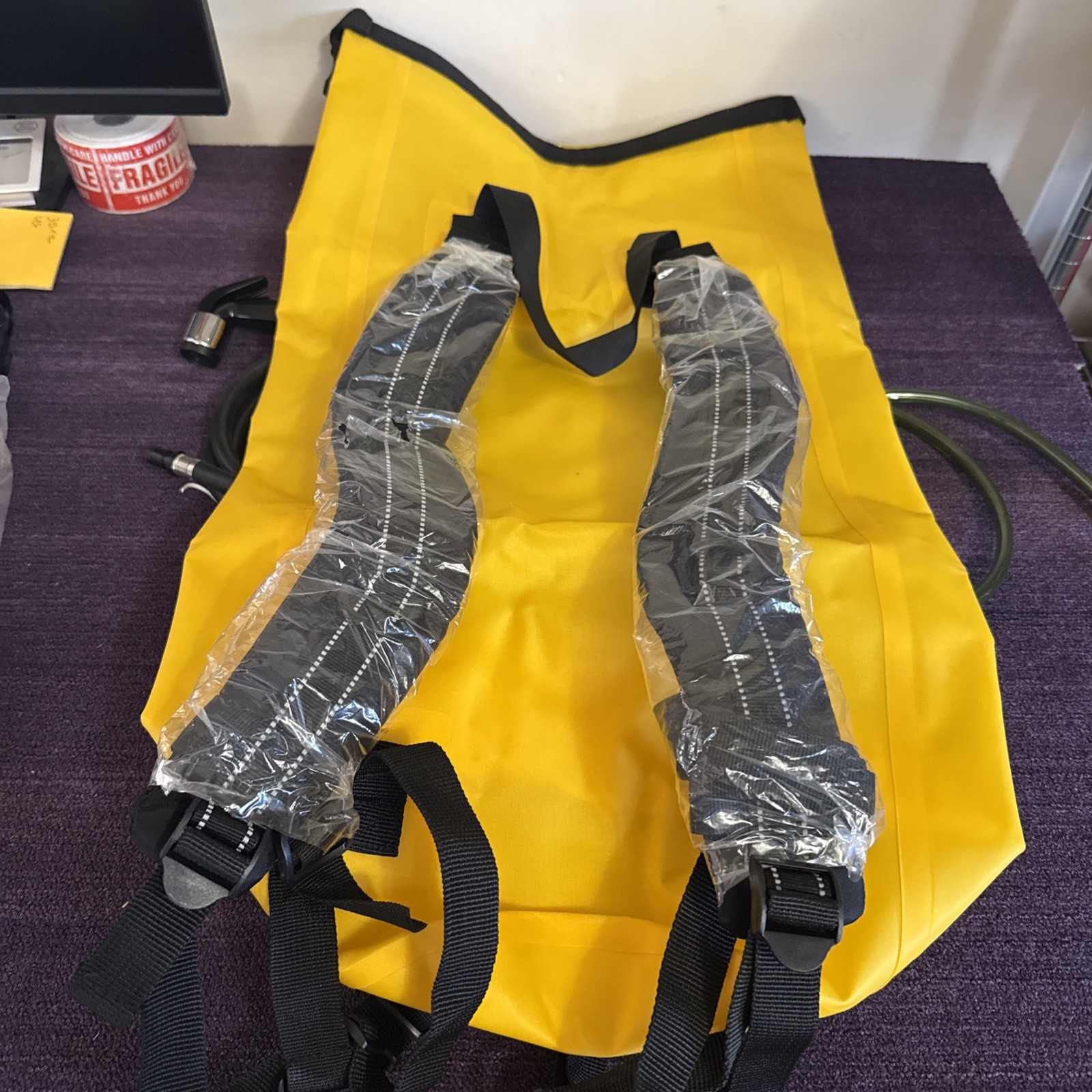 Waterproof Dry Backpack With Water Filter And Shower Attachments New 5