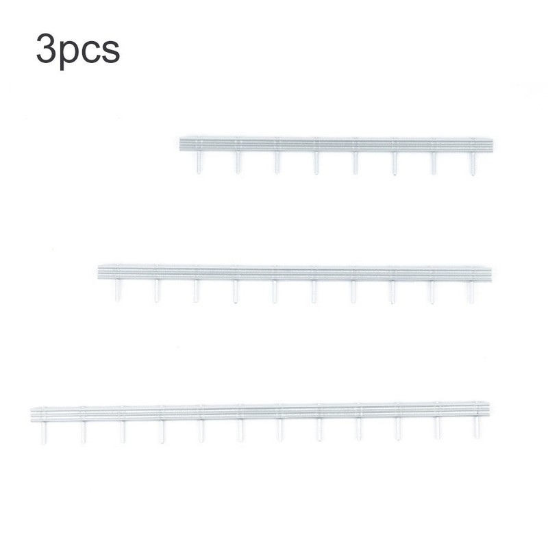 3pcs Plastic Guardrail Kit for Model Making 17.2cm 21.5cm 25cm Options gallery