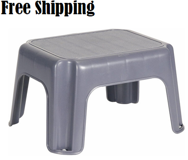 Rubbermaid One-Step Stool, Bisque, Holds up to 200 Pounds, Ideal for Home,Office gallery