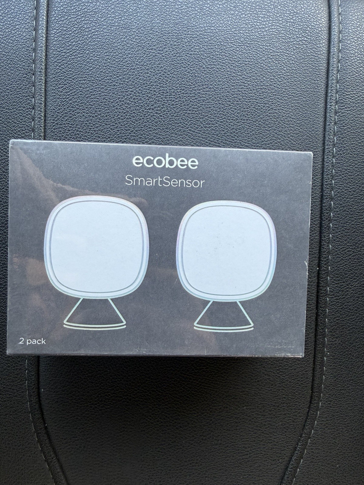 Ecobee SmartSensor Room Temperature Sensors - White, Pack of 2 (EB-RSHM2PK-01) gallery