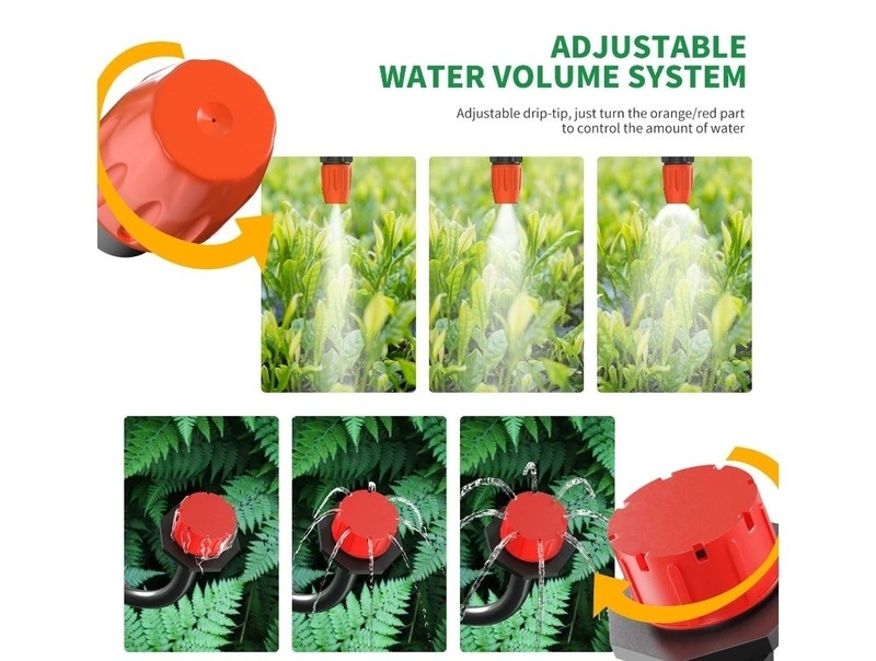 82FT Automatic DIY Drip Irrigation System Kit Plant Self Garden Watering Hose gallery