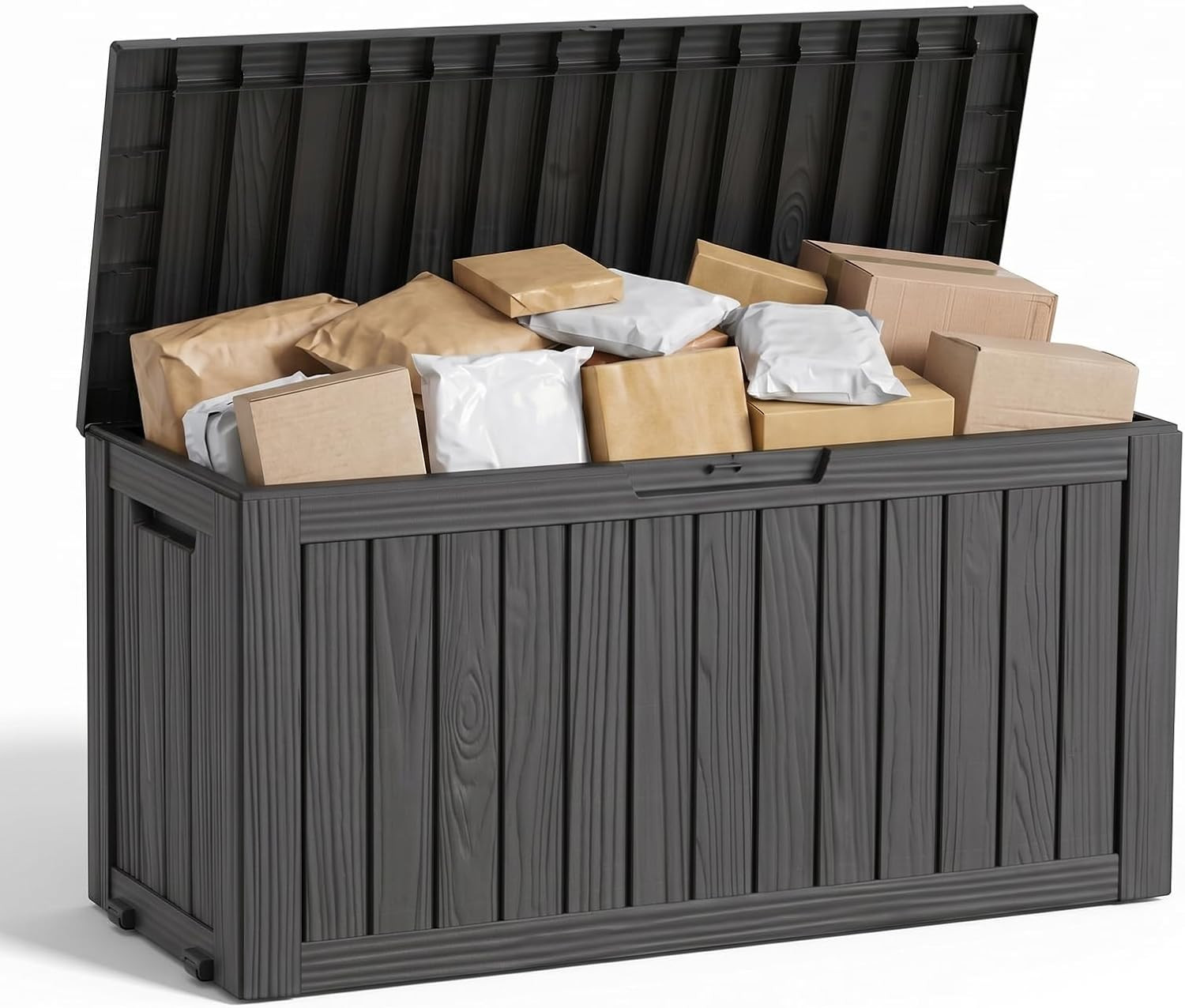 Vixzen 85 Gallon Package Delivery Boxes for Outside Secure Large Parcel Drop Sto gallery