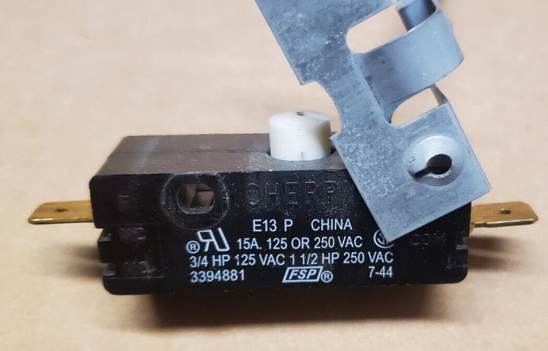 Whirlpool Kenmore Dryer Switch 3394881 279782 CHERRY E13 P gallery