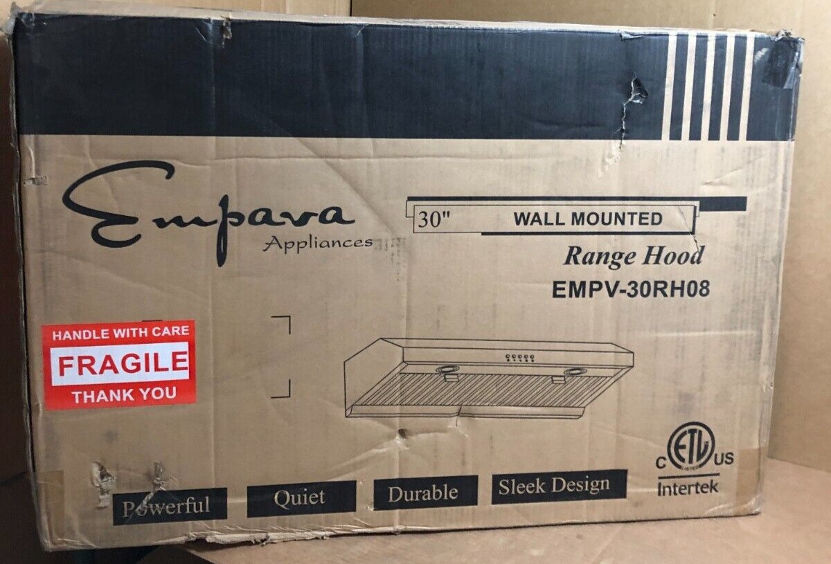 Empava 30 in. Kitchen 400 CFM Ultra Slim Ducted Under Cabinet Range Hood gallery