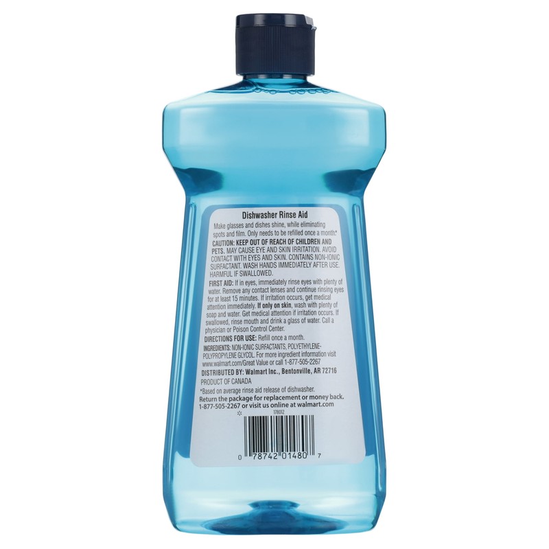 Liquid Rinse Agent, Unscented Scent, 16 Fluid Ounce, 1 Count gallery