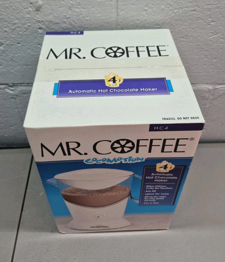 New Mr. Coffee Cocomotion HC4 Automatic Hot Chocolate Maker 4 Cup ( New in Box) gallery