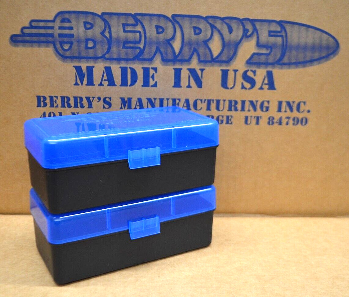2 x AA Battery Plastic Storage Box Bin Container HOLDS 50 BATTERIES BLUE COLOR gallery