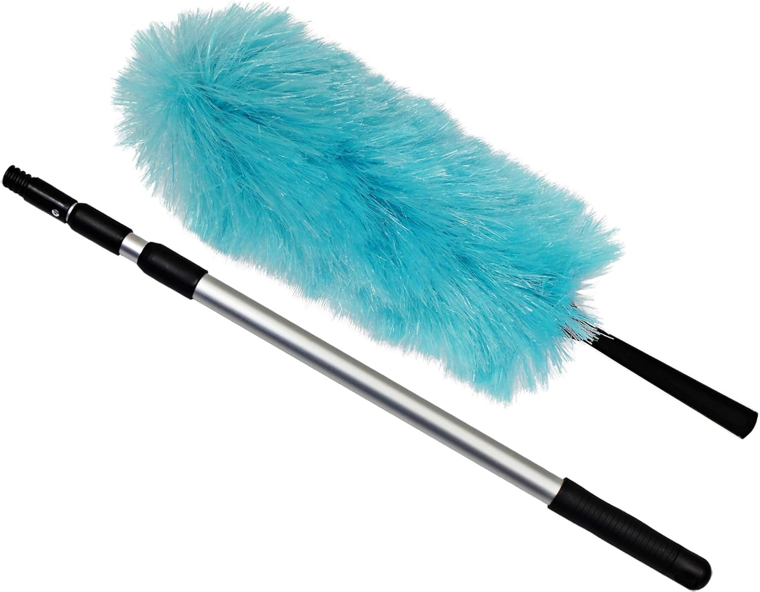 Electrostatic Dusting Wand with 3-Section Extendable Pole, Reaches up to 72 Inch gallery