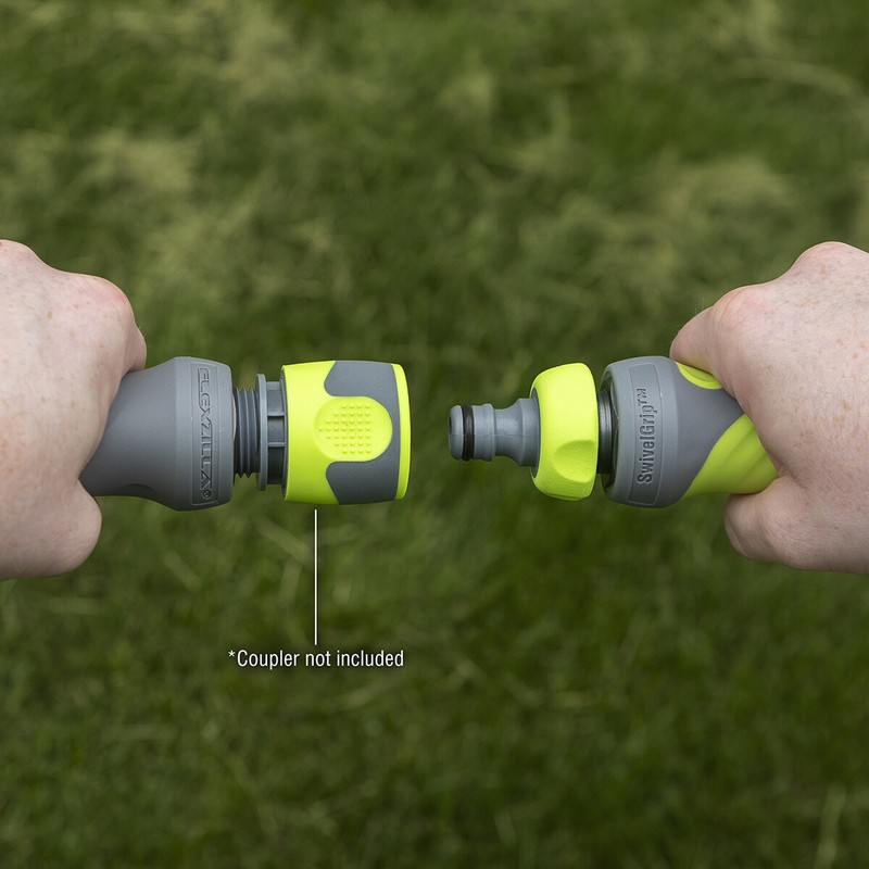 Flexzilla HFZGAK13 Garden Hose Quick-Connect Fittings, 5-Piece Plug Kit gallery