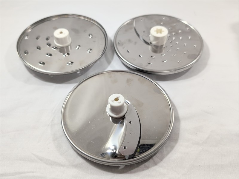 3 Disk Blade Set Slice & Shred KitchenAid Food Processor KFP600 Parts Only gallery