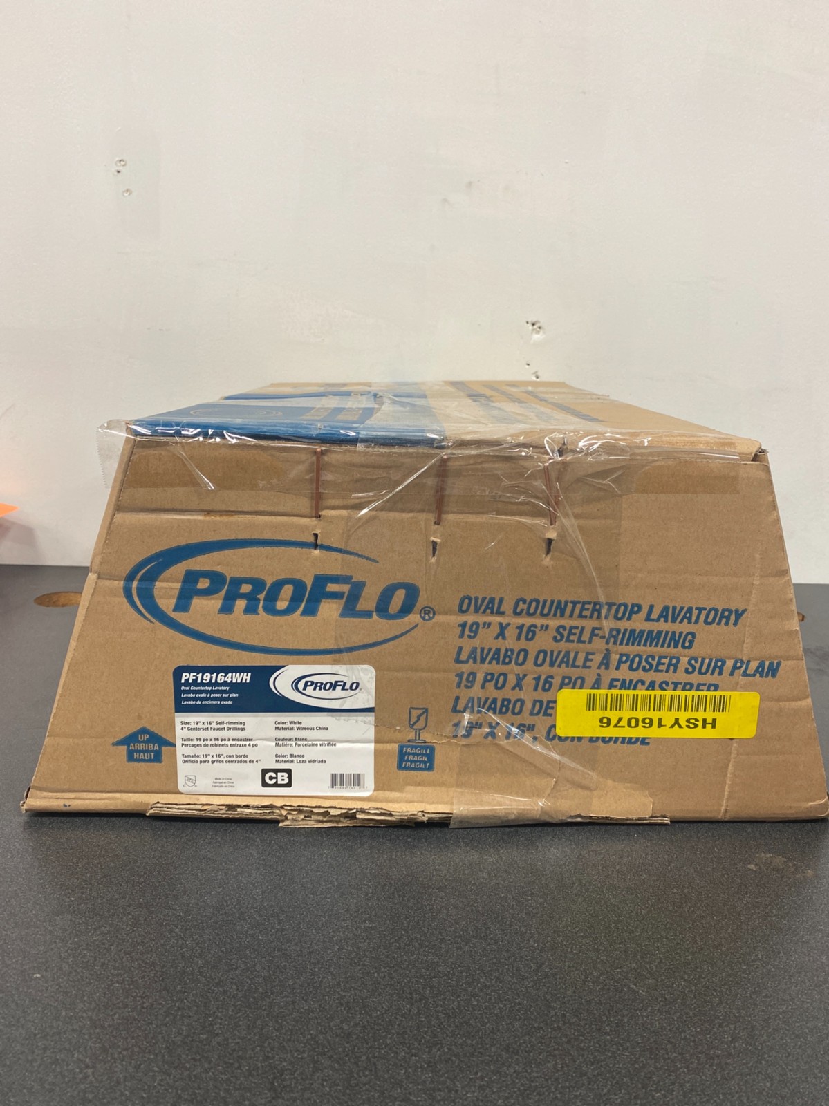 PROFLO 19" Self Rimming Oval Bathroom Sink gallery