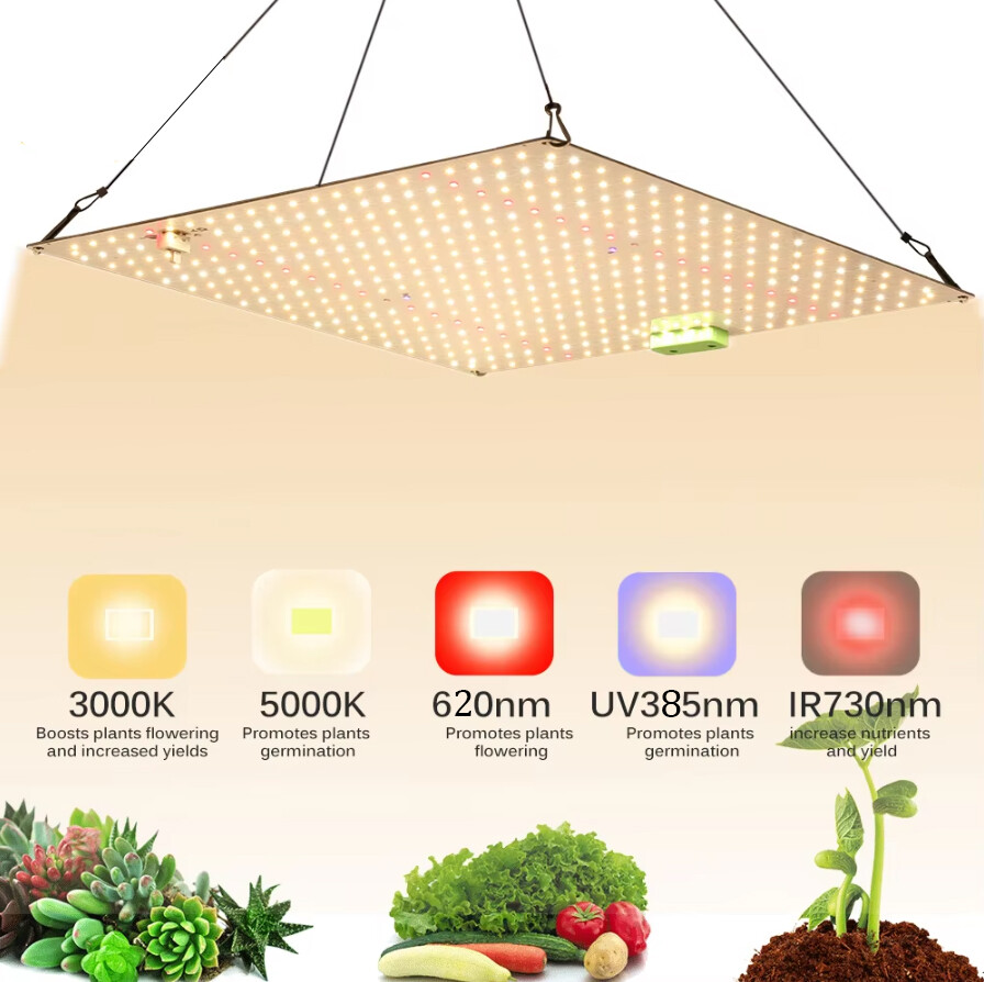 1000W LED Grow Light Full Spectrum for Indoor Plant Growth 4x4ft Coverage Area U gallery