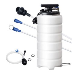 Fluid Extractor, 4 Gal. (15L), Pneumatic/Manual Oil Changer Vacuum Fluid Pump