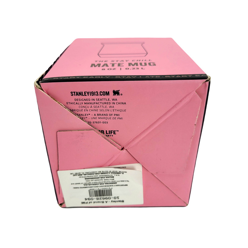 GENUINE Stanley X Messi GOAT Classic Mate System Pink Mug 8oz 236mL gallery