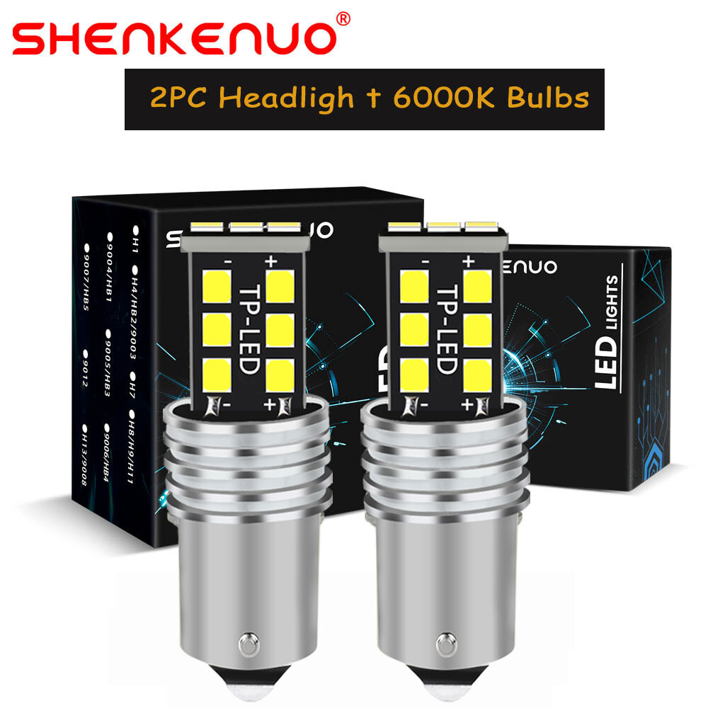 2 6000K LED light bulbs for Kubota G2160 G2460 T1460 T1560 T2090 headlights 12v gallery