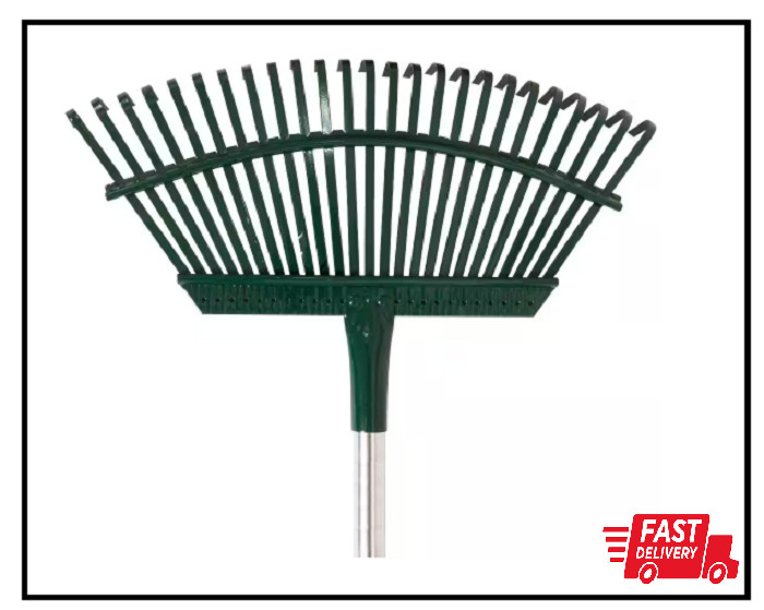 True Temper Lawn Rake 48 in Aluminum Handle Lightweight Durable Steel 25-Tine gallery
