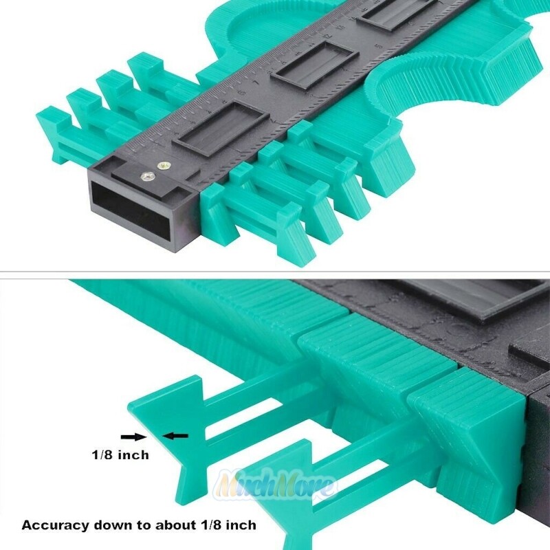 10" Contour Gauge Irregular Shape Duplicator Plastic Profile Gauge Measure Tools gallery