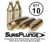 SurePlunge CO2 Refill Cartridges (Qty 10) --- 10-Pack Box gallery