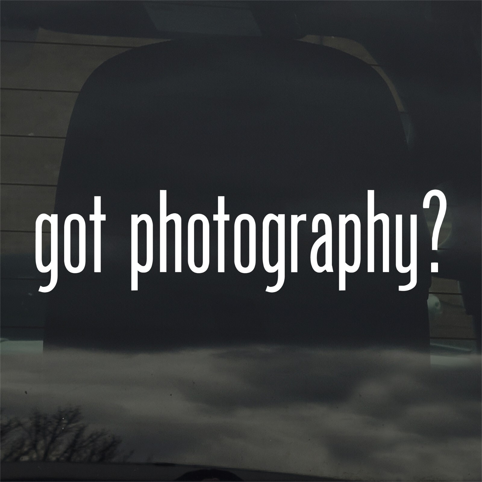 Got Photography? Custom Vinyl Sticker Decal Camera Shoot DSLR Studio gallery