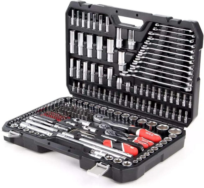 Ultimate 216-Piece Socket Spanner Set - 1/4", 3/8", & 1/2" Sizes gallery