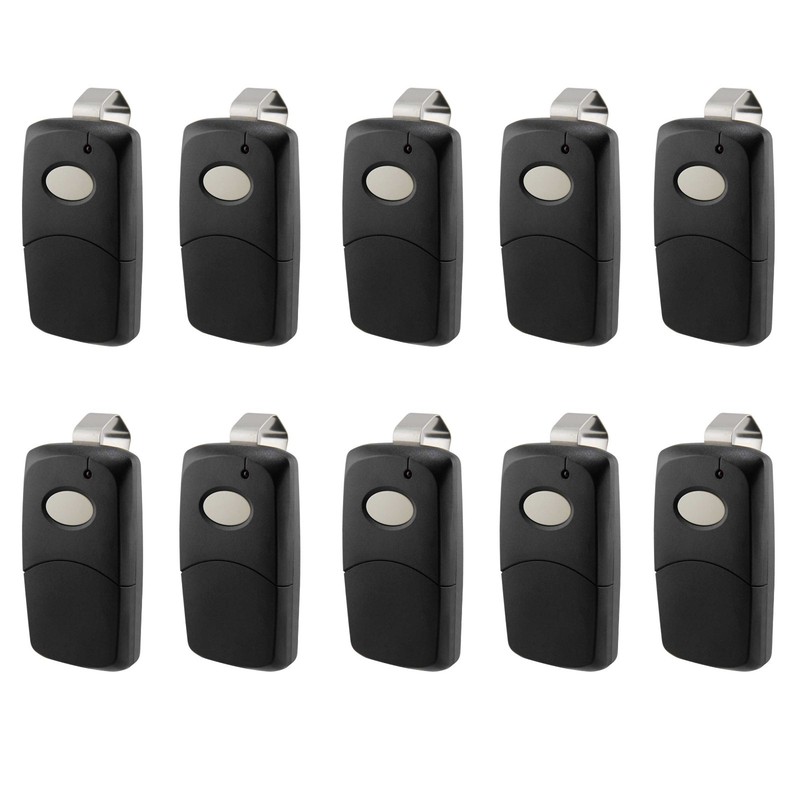 10 For 3089 Multi-Code Multicode 308911 Linear MCS308911 300mhz Remote Black gallery