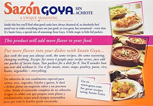 Goya Sazon Without Annatto 3.52 oz gallery