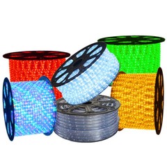 50/100/150/300ft LED Rope Light In/Outdoor Cuttable Flexible Lights Strip