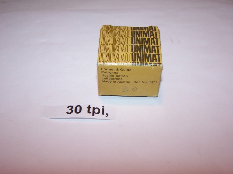 UNIMAT , Thread Pattern #1271, Size 30, NOS, fits Threader #1270, Austria, #117 gallery