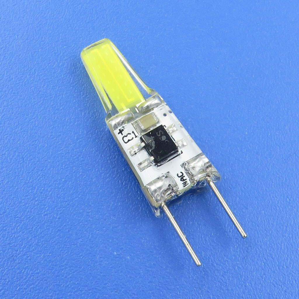 10pcs G8 Bi-Pin COB 1505 LED Light Bulb Puck Light Cabinet lights Lamp 110V gallery
