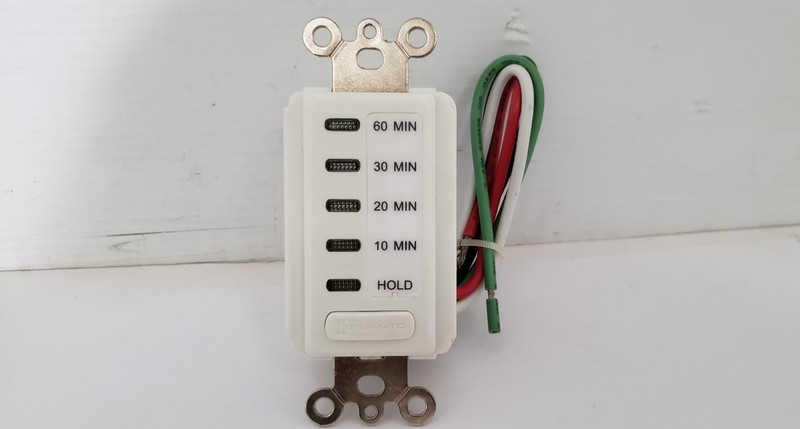 INTERMATIC EI210W (EI210) ELECTRONIC COUNTDOWN TIMER, 10-60 MIN, 15A 120VAC, NIB gallery