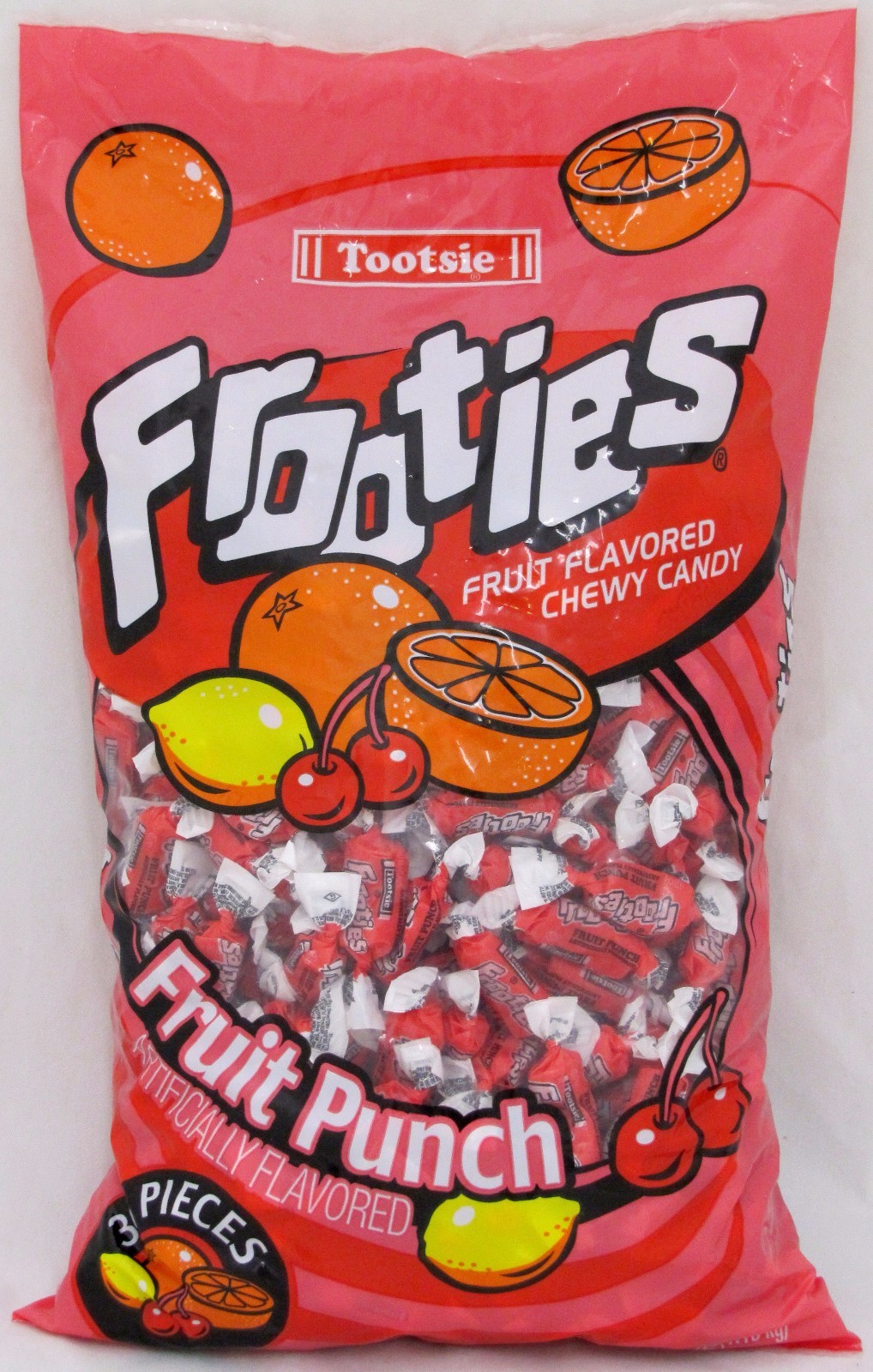 Frooties Fruit Punch 360 ct Bag Candy Taffy Tootsie Bulk Candies Fruities 2.42LB gallery