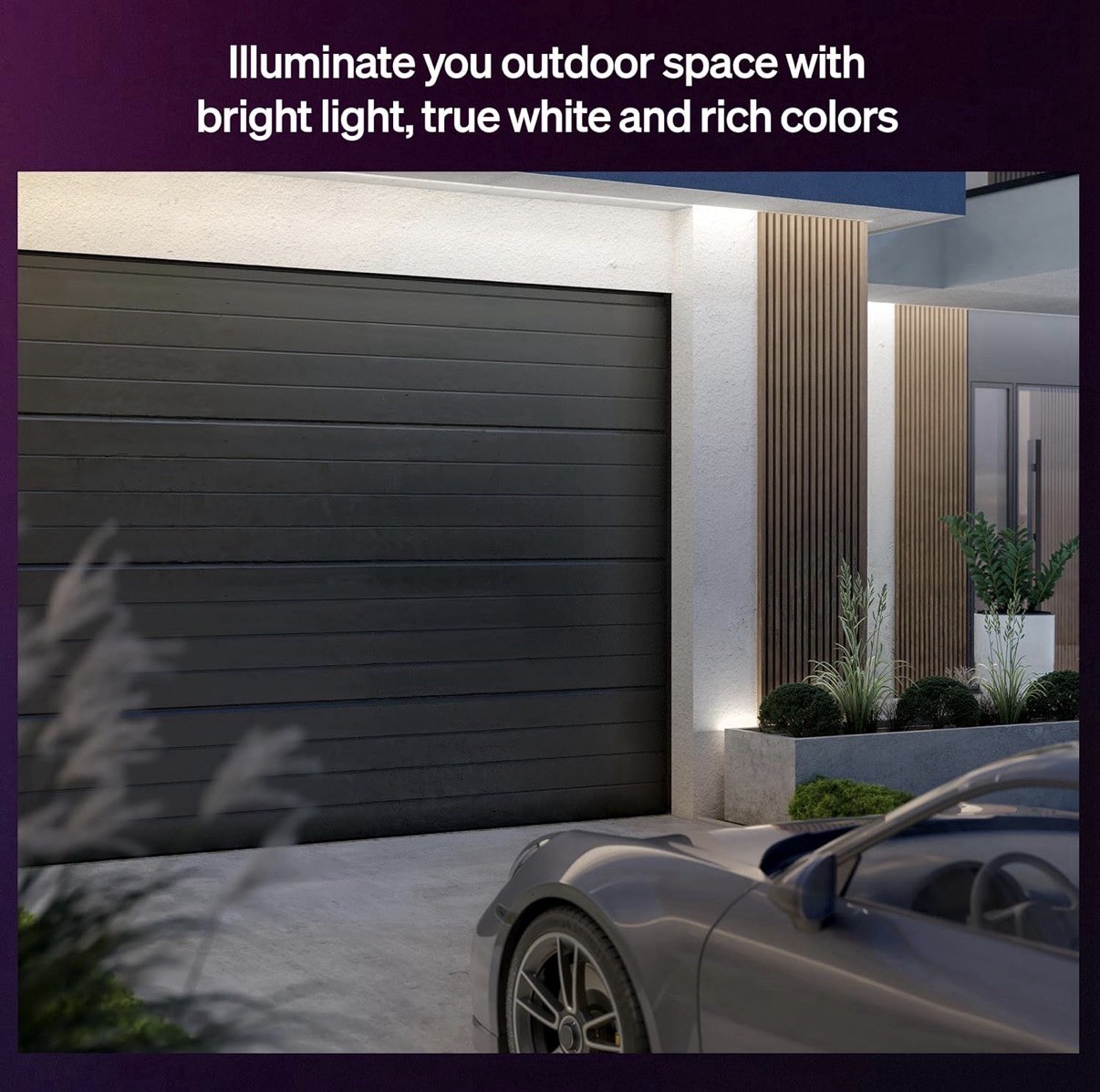 Philips Hue 16 ft Outdoor Gradient LED Lightstrip, App Control, Weatherproof gallery