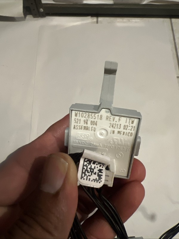 OEM Whirlpool Washer Select Switch WPW10285518 W10285512 for WTW4816FW3 NEW gallery