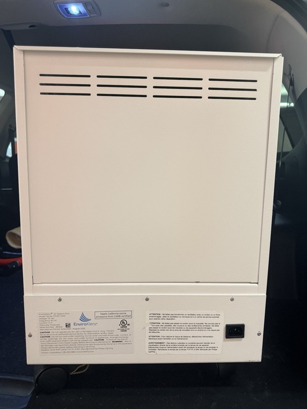 EnviroKlenz Air System Plus – True HEPA + UV-C Air Purifier -Excellent Condition gallery