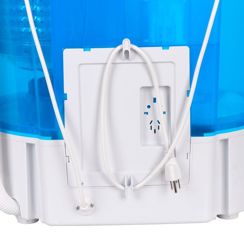 10lbs Washing Machine Compact lightweight Portable Washer w/ Spin Cycle Dryer gallery