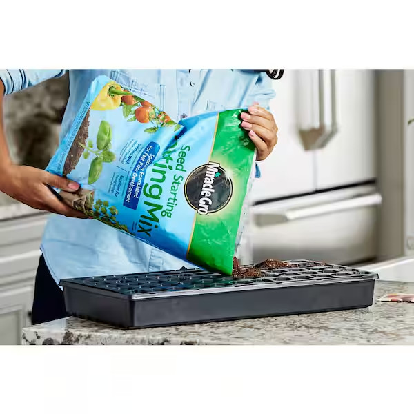 2-Pack Miracle-Gro Seed Starting Potting Soil Mix-16 Qt for Optimal Plant Growth gallery