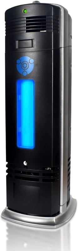 B-1000 Permanent Filter Ionic Air Purifier Pro Ionizer with UV-C, New (Black) gallery