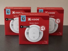 Kidde Detect 3 PACK 10-Year Never Change Battery Operated Smoke Alarm (20SD10)