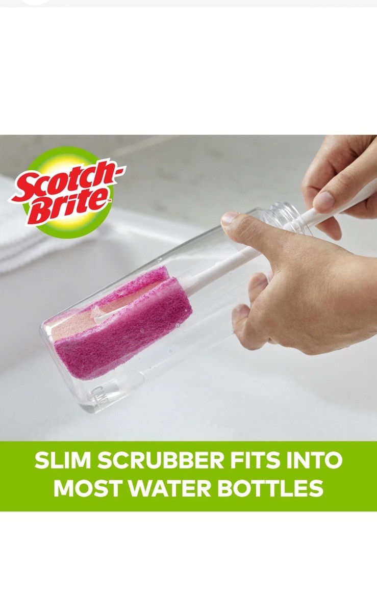 Scotch-Brite® Bottle Scrubber 507, 2 Pack gallery