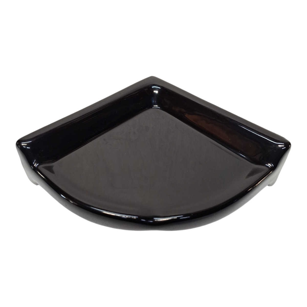 SereneDrains Round Large Ceramic Corner Shelf for Shower Bathroom Wall Tile gallery