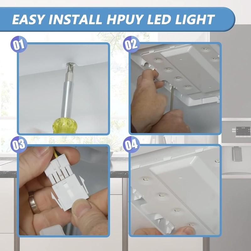 LED Module Light Part for Whirlpool Refrigerator WRX735SDHZ00 gallery