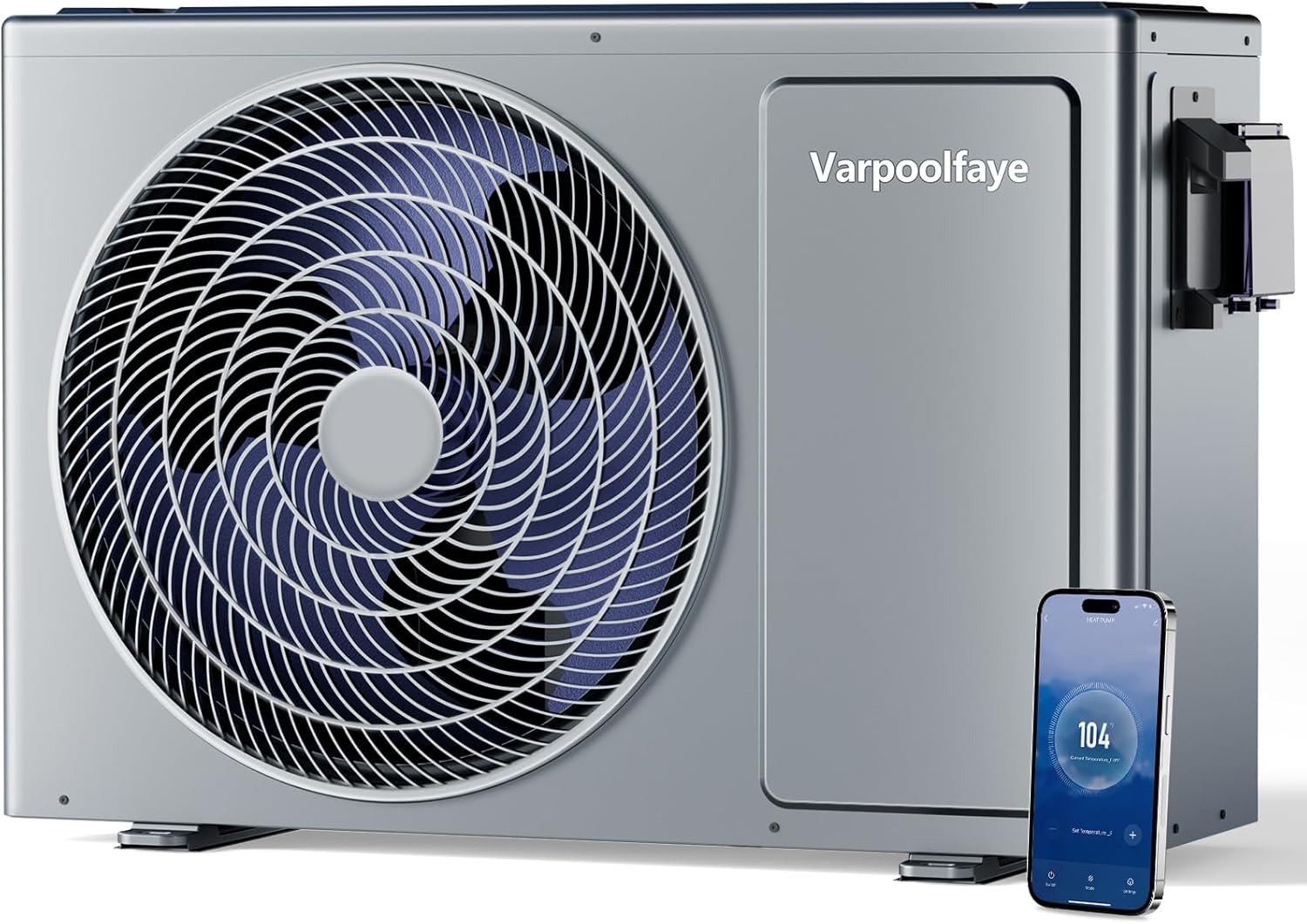 Varpoolfaye 27000BTU Above Ground Pool Heat Pump gallery