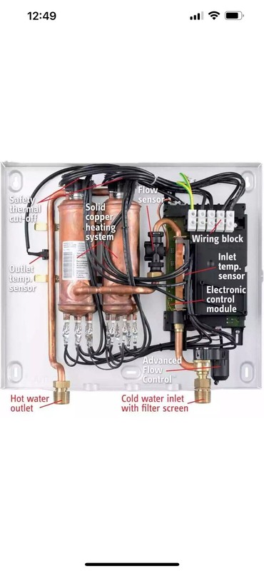 Tempra 20 Plus Advanced Flow Control & Self-Modulating 20 kW 3.90 GPM Compact Re gallery