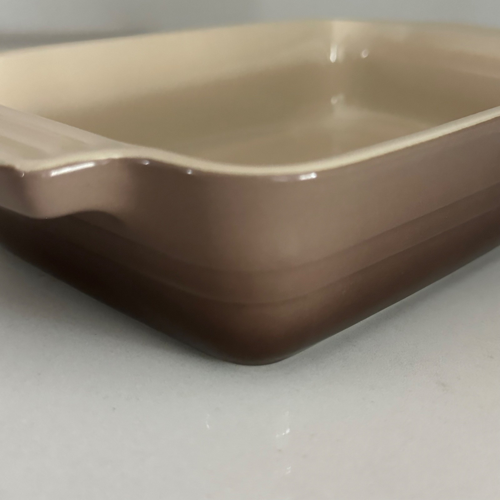 LE CREUSET 7 in. Mini-Casarole Stoneware Dish 13-04 Eggplant Color gallery