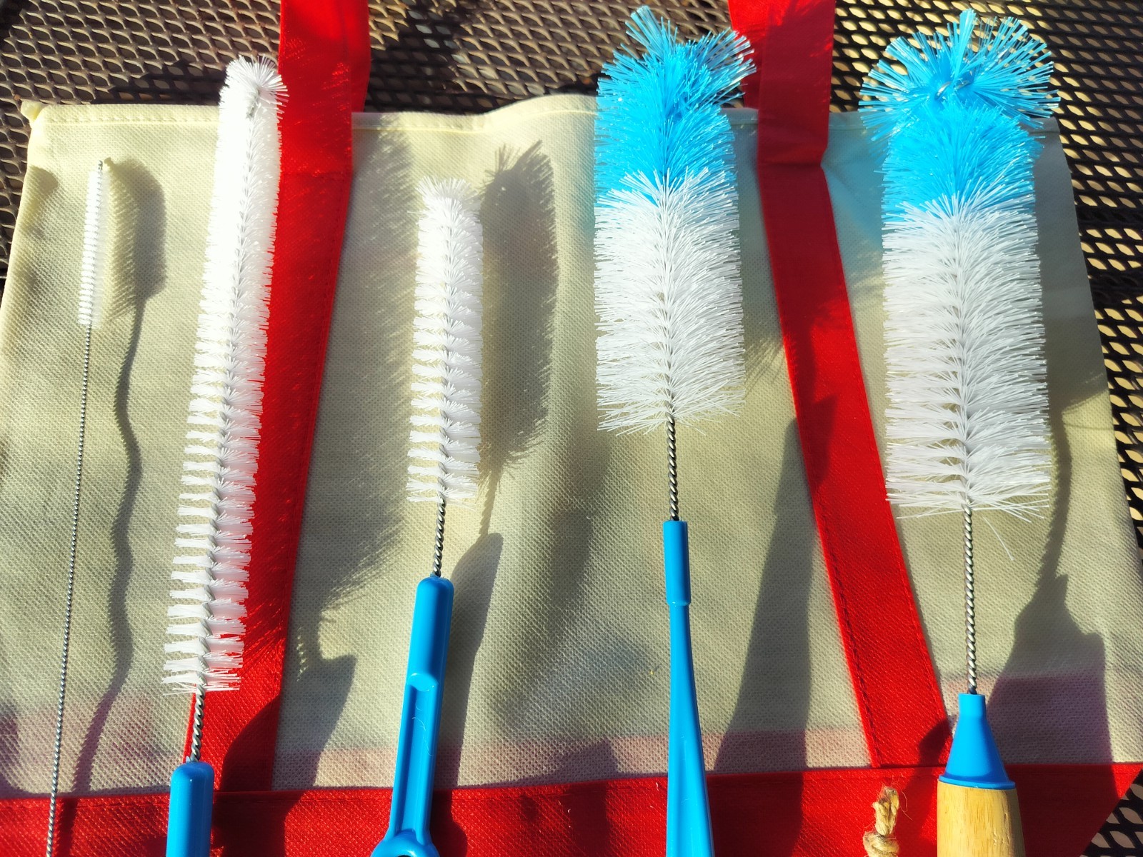 5 Pack Bottle Brush Cleaning Set，Long Handle Bottle Cleaner for Washing Narrow gallery