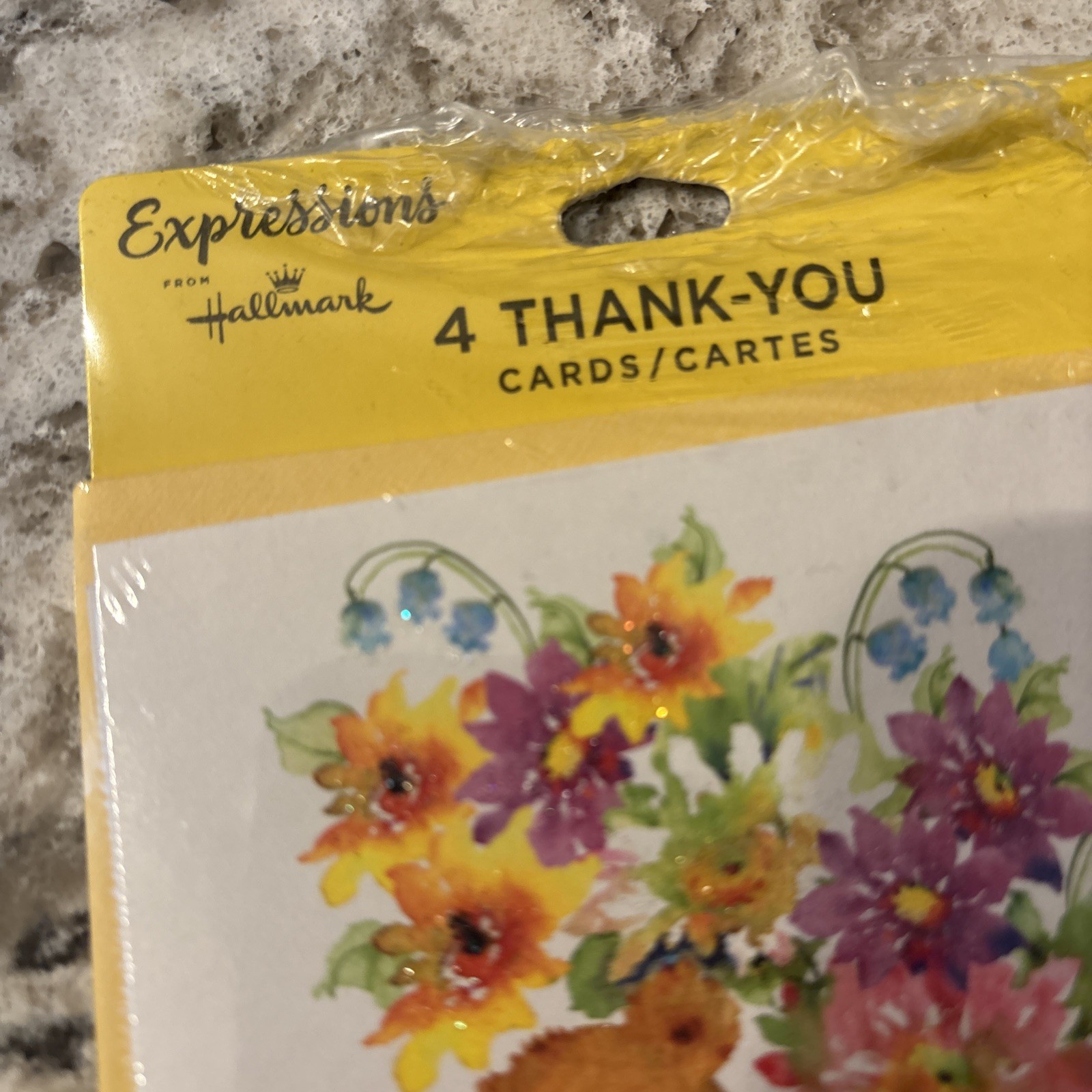 Hallmark Expressions 6 Blank Note Cards Mary Hamilton Bear Bless You Thank You gallery