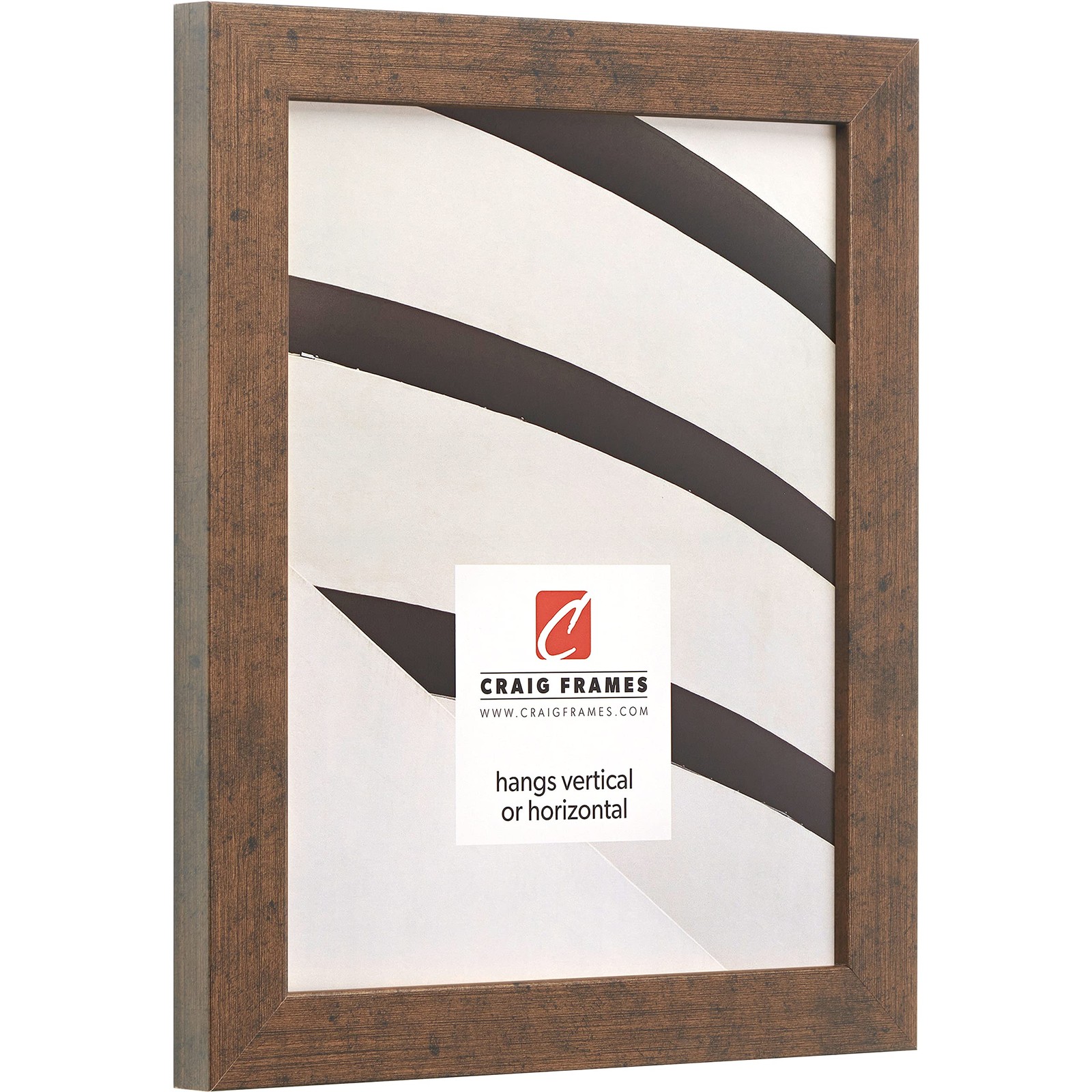 Essentials, Modern 1 Inch Wide 20 x 24 Inch Rustic Copper Picture Frame Matte... gallery