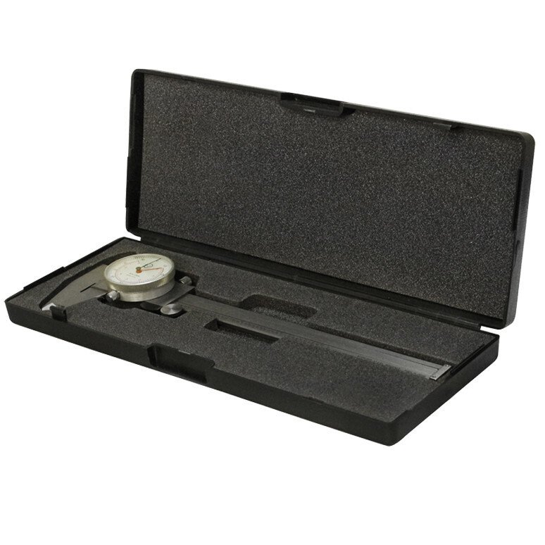 E-Z 6" DUAL READING Reader Dial Caliper Graduation 001" Metric Ruler gallery
